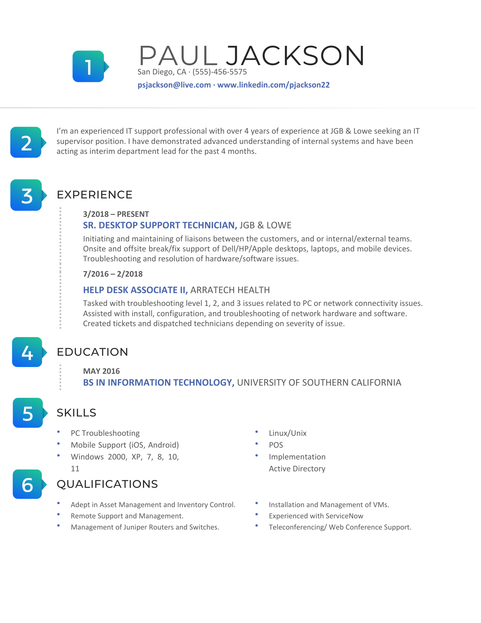 Internal Promotion Resume Templates And Examples