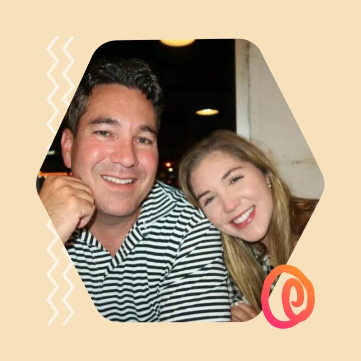 Creator of zengig, Pete Newsome, and his daughter, Kate