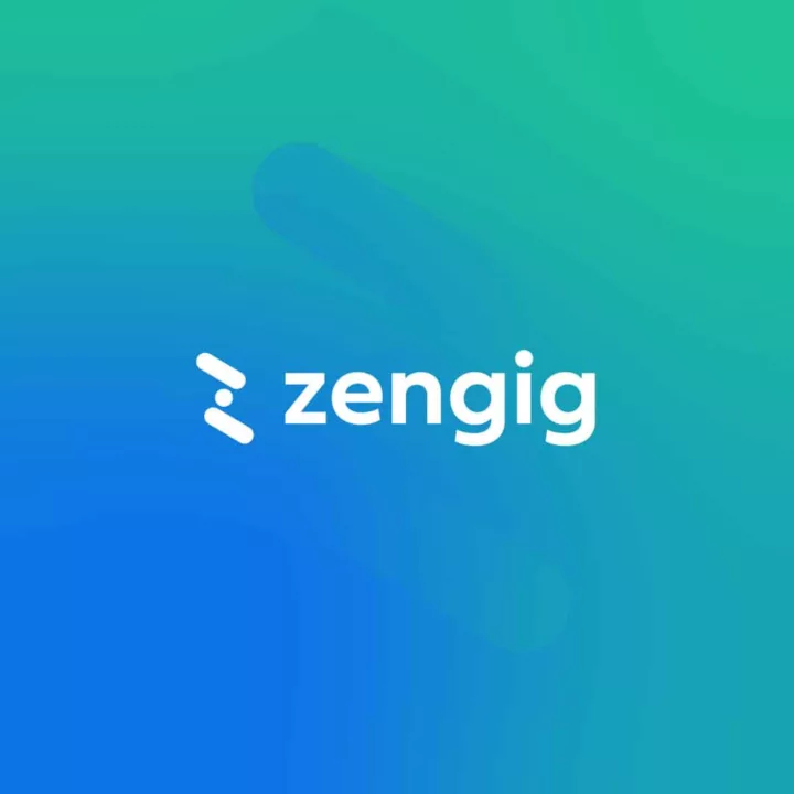 zengig logo and gradient